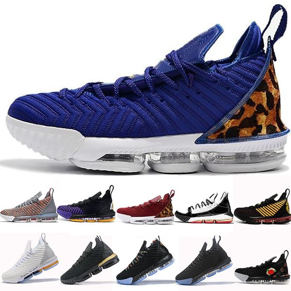 

16s equality basketball shoes for men james sneakers watch the throne king oreo new-le&bron 16 equality szie 40-46