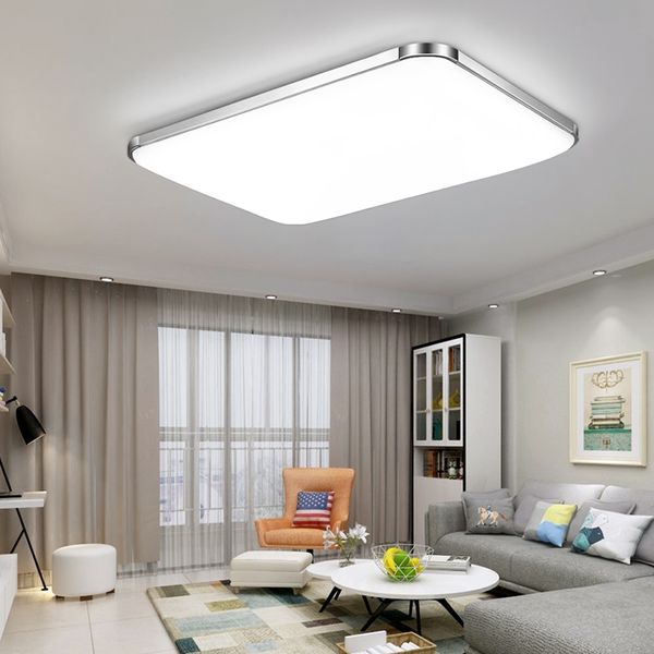 2019 Led Ultra Thin Ceiling Light Modern Simple Rectangular Living Room Light Flat Light Bedroom Room Aluminum Lamp From Karplighting 20 15
