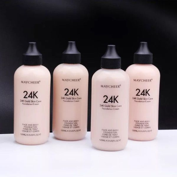 

makeup beauty 24k moisturizing liquid foundation cream waterproof long lasting nature base full concealer