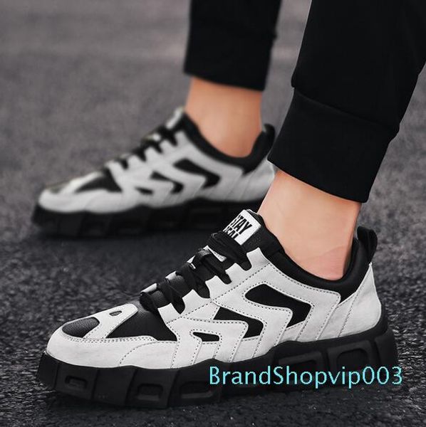 

2019 wholesale vintage new paris white black men mens designer shoes fashion casual shoes sneakers us size 7-10l05