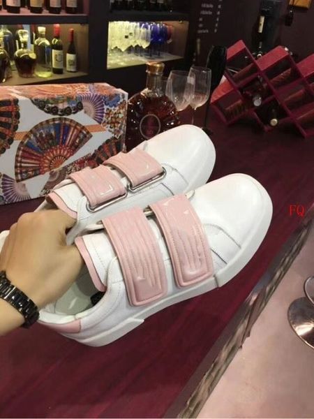 

new women's designer white pink black casual shoes fashion hundred tower stitching luxury women's shoes leather sports shoes