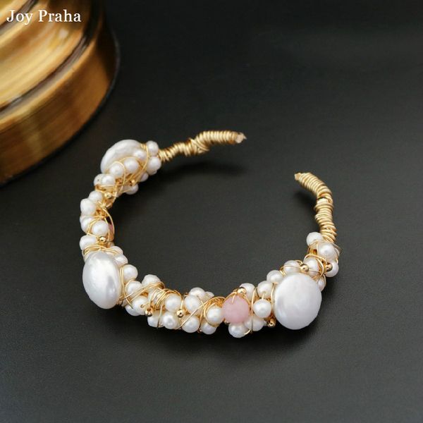 

temperament pearl women bracelet / original design baroque style bracelet / wholesale dropshipping, Golden;silver