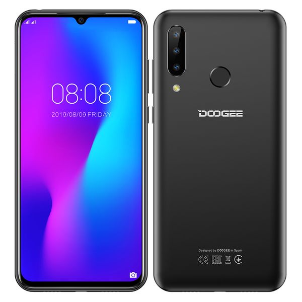 

Мобильный телефон Doogee N20 6.3 " Waterdrop Screen 16MP тройные задние камеры 4350mAh 4GB + 64GB Octa core 10W ch