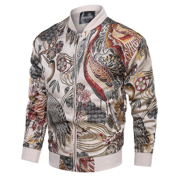 

Mens Designer Jackets New Arrival Embroidery Men Jacket Coat Man Hip Hop Streetwear Men Jacket Coat Bomber Clothes Sping New S-3XL 2020