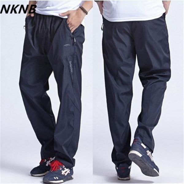 

men's sportswear sweatpants outdoors quickly dry breathable casual working exercise pants outside joggers trousers for men -3xl, Black