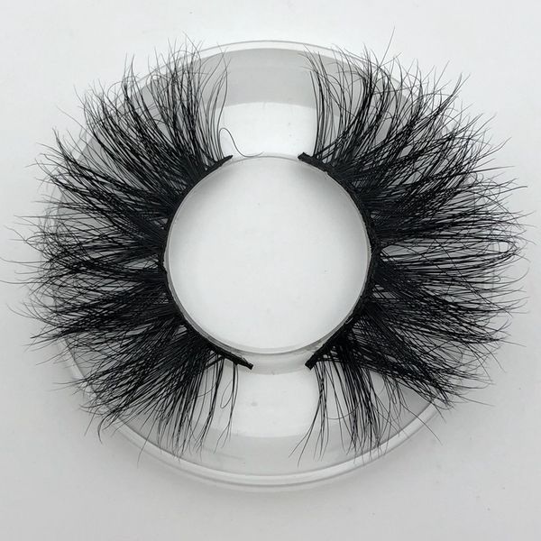 

false eyelashes mikiwi 25mm long 3d mink lashes e01 extra length big dramatic volumn strip thick eyelash