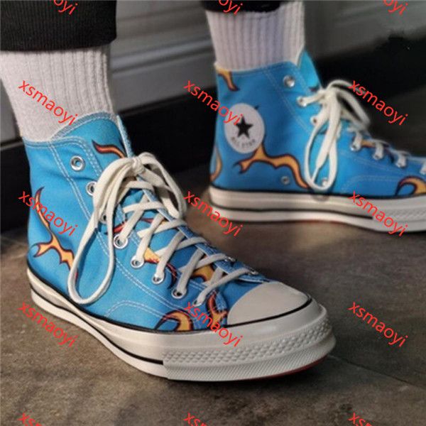 

converse мужчины девушка 70 холст обувь hococal женские повседневные привет мешковина синий 1970-х лагерь пороть грызть кроссовки дизайнерск, Black;red