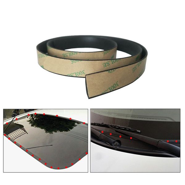

sunroof seal strip rubber sealant fit auto car front rear windshield triangular window waterproof trim