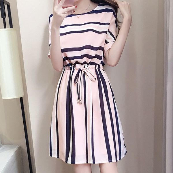 

2019 лето женщин вскользь милый dr ess дама нашивка dr, Black;gray