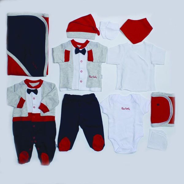 

pierre cardin лицензионного 10 шт серого лачи hospital output set, White