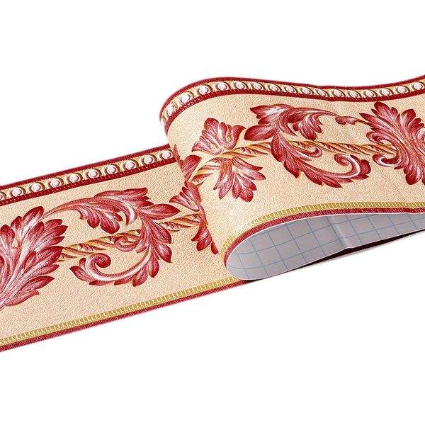 

new-self-adhesive waterproof tile baseboard waistline stickers living room bedroom kitchen bathroom wallpaper decor wall sticker other home