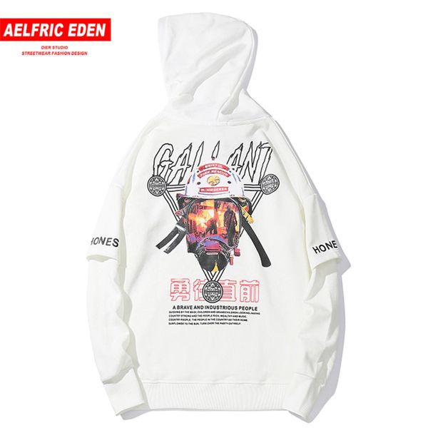 

эльфрик eden fashion hip hop печатные мужские толстовки с капюшоном 2019 harajuku толстовки мужской casual cotton пуловер streetwear outwear, Black