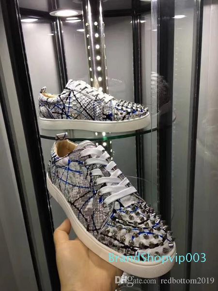 

selling 2019 red bottom shoes for women,men new fashion casual shoes comfortable sneakers shoes brand quality walking eu35-47, Black