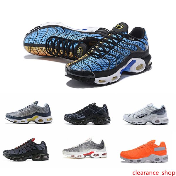 

2019 tn plus se жадный кроссовки мужские кроссовки mercuial chaussures тнс оранжевый синий черный дышащие кроссовки zapatillas де спорт 40-4