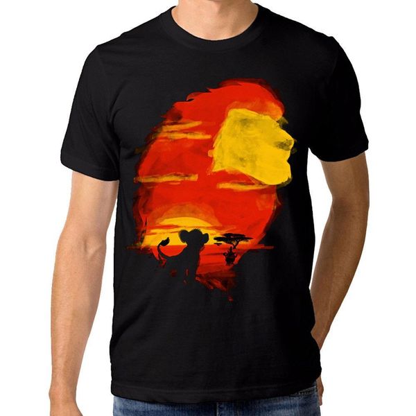 camiseta rey leon hombre