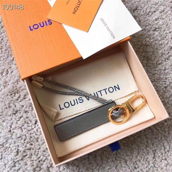 

2019 Новые Высококачественные кожаные Брелок Брелок Брелок Держатель Бренд брелок