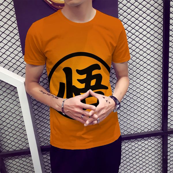 

япония harajuku leisure street тенниска 3d печать crewneck геометрии лето мужская crewneck с короткими рукавами футболки куртки, White;black