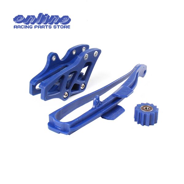 

new chain slider swingarm guide lower roller + rear chian guide guard kits for wr250f wr450f yz250f yz450f ing