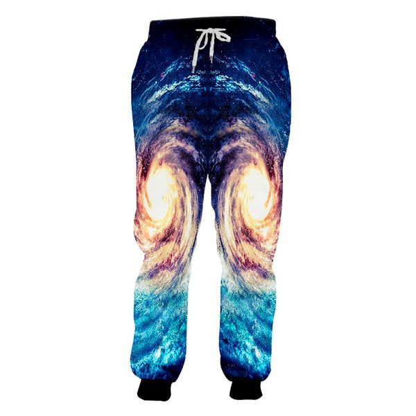 

men women 3d star swirl print sweatpants trousers casual hip hop rock rap jogging pants custom plus size 3xl 4xl 5xl, Black