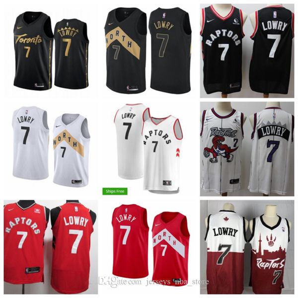 

men youth toronto raptors kyle lowry fanatics branded white fast break 19/20 city edition swingman basketball jersey 04, Black;red