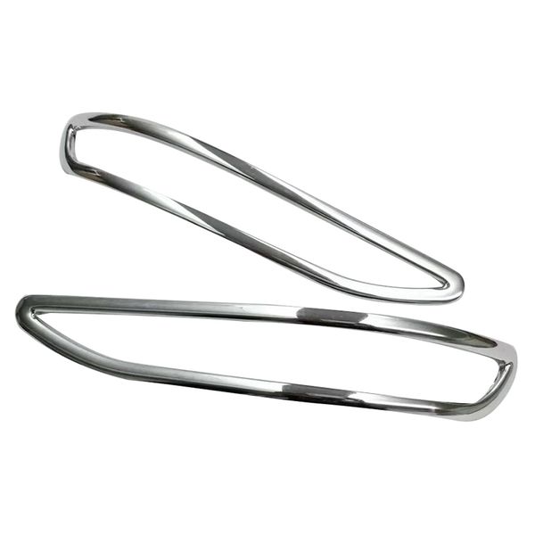 

for equinox 2018-2019 2 pcs abs chrome rear fog light lamp trim cover
