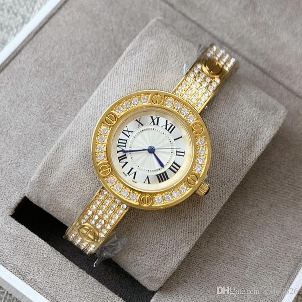 

relogio feminino дизайн моды женские часы роскошные бриллиантовое платье наручные часы высокое качество популярные часы горячие продажи квар, Slivery;brown