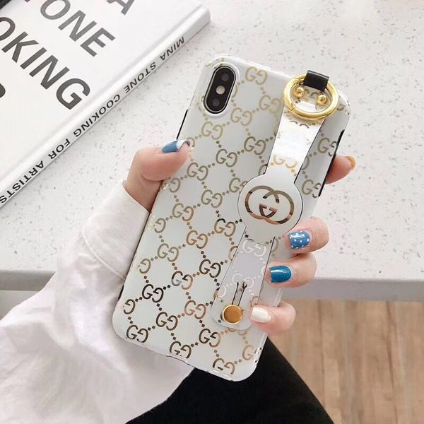 

With mobile phone bracket luxury de igner pattern phone ca e for iphone x x max xr 6 6 7 8 plu phone ca e