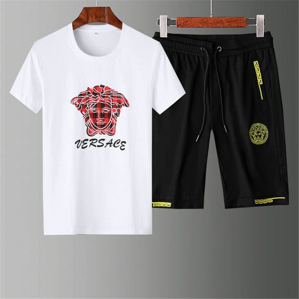 

2020 весна осень brand new fashion mens костюмы женщин свитер известные дизайнерские мужчины повседневные пуловер двухкусочный толстовка кос, White;black
