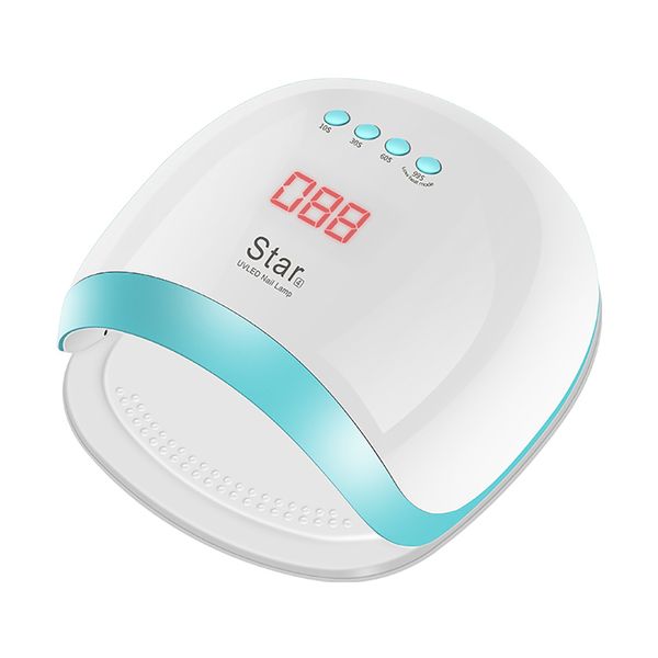 

72w led uv light nail lamp nail dryer curing lamp for manicure gel nails drying for gel varnish with 30 beads