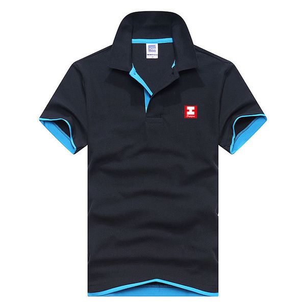 

2020 new men's short sleeve shirt summer lapel shirt breathable printing, White;black
