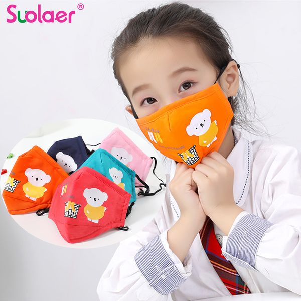 

детский мультфильм pm2. 5 лицо для детей дети анти-пылезащитный дым загрязнение хлопок с ушной раковиной моющиеся респиратор маска