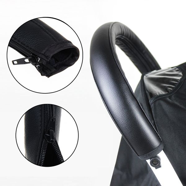 

baby stroller armrest pu protective case cover stroller prm armrest covers for handle wheelchairs strollers accessories