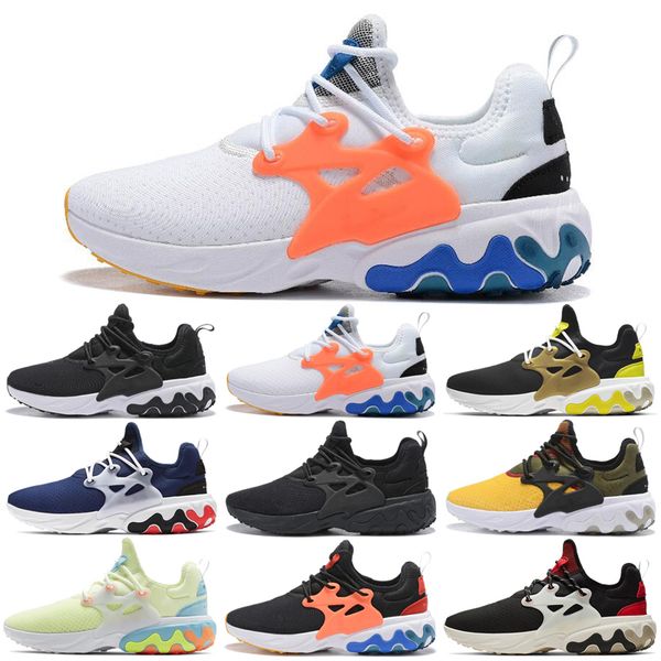 

react presto running shoes psychedelic lava breezy thursday brutal honey rabid panda yellow women mens trainer sports sneakers 36-45