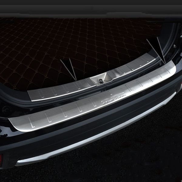 

formitsubishi outlander 2016 2017 outer inner rear bumper plate cover steel 3p