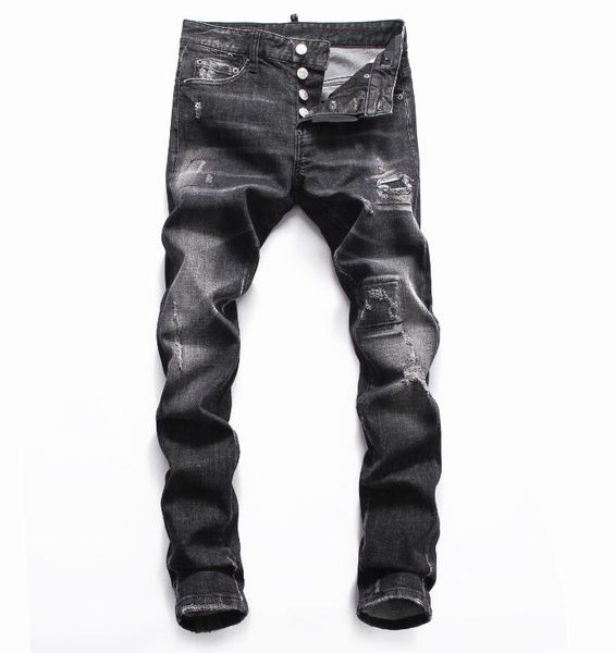 

mens designer pants new style casual skinny sweatpants mens designer jeans drop crotch jogging pants mens jeans designer jeans 001, Blue