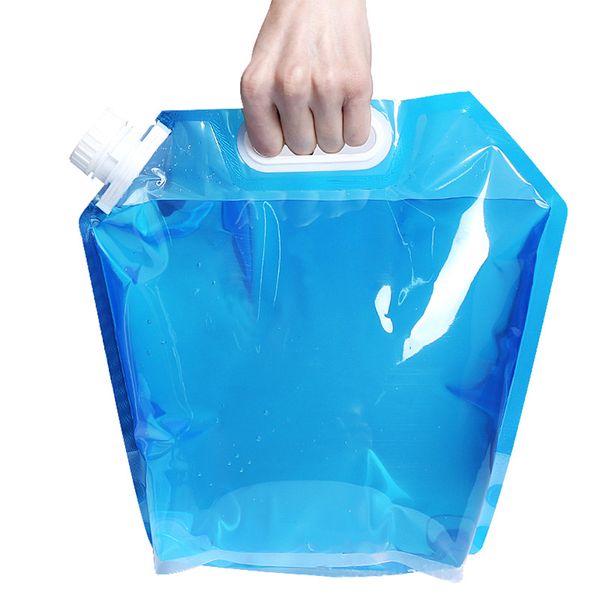 

newly 10l outdoor foldable drinking water bag car water carrier container portable large capacity bn99