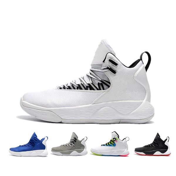 

23 ultra super fly 3 x slam dunk 2018 mvp basketball shoes men white man zapatillas trainers sport sneakers shoe size 7-12