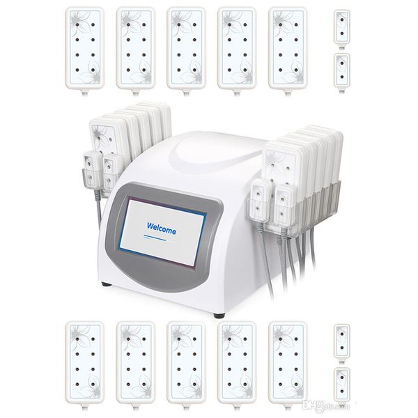 

diode lipo laser 14 pads lipolaser equipment whole body slimming weight loss machine liposuction cellulite removal spa use device