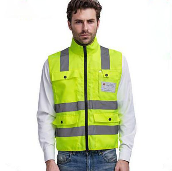 

sfvest reflective safety vest wholesale high visibility motorcycle warning safety vest running cycling waistcoat