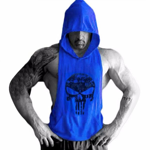 

череп golds бодибилдинг hoodie топы мужские рубашки спортивные клубы стрингер фитнес tank top мужчины спортзалы undershirt хлопка жилет моды, White;black