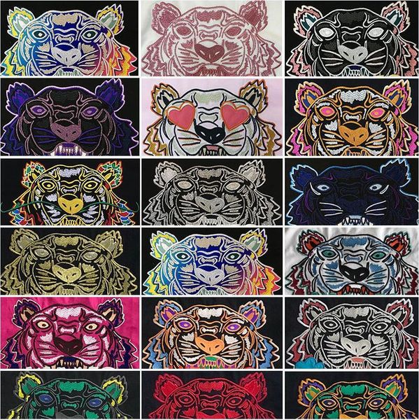 

ins 20ss spring summer american bandana tiger skateboard mens designer t shirt women men casual t-shirt good mens tshirt, White;black