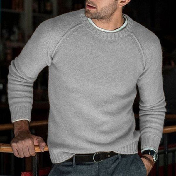 

2019 new fashion wool sweater men autumn winter fashion knitted pullover male solid slim fit round neck sweater, White;black