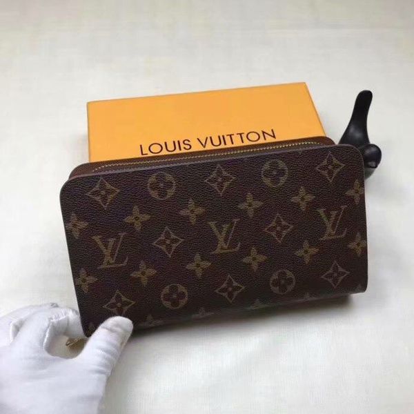 

2019 NEW wallets purse Genuine Leather Men Long Wallet M men's credit Card holder Suit Wallets 60065