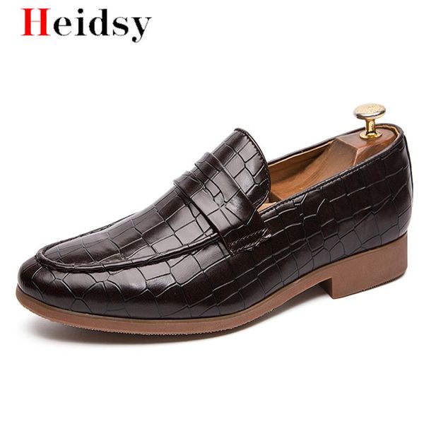 

luxury men crocodile shoes wedding black formal lace up oxford leather print party business male dress brown shoes large size 47