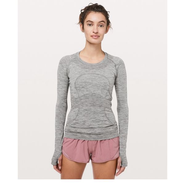 

women clothes yoga sports long sleeve t shirts lu|u|emon gym shirts