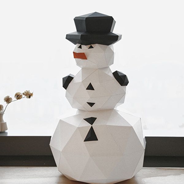 

christmas decorations geometric snowman ornaments doll festival nordic handmade diy fun window l mall layout shooting props