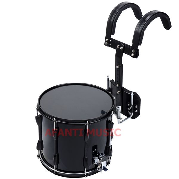 

afanti music 14 inch stainless steel marching snare drum (amd-57