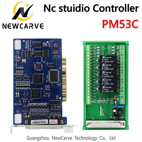 PM53C NC Studio 3 Axis Controller Kompatibles Weihong-Steuerungssystem für CNC-Router Newcarve