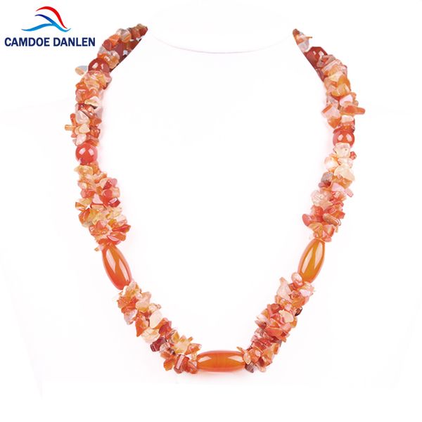 

four design stone white crystal gravel trendy sweater pendant maxi necklace long rope chain fashion women jewelry accessories, Silver