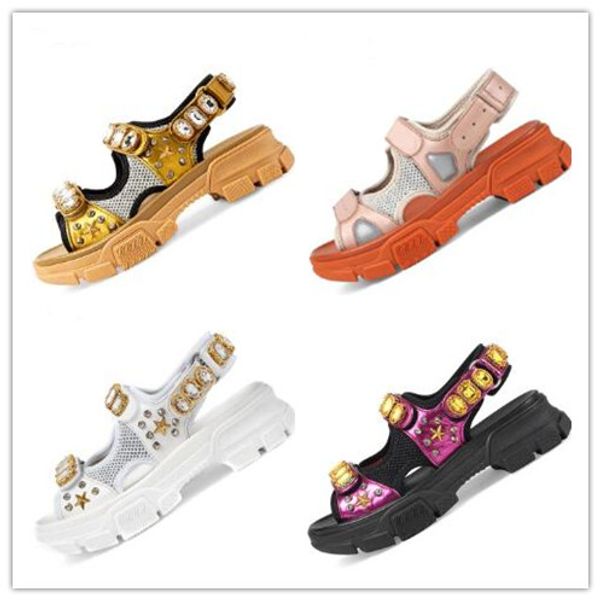 

De igner riveted port andal luxury diamond brand men 039 and women 039 lei ure andal fa hion leather outdoor beach lipper 00